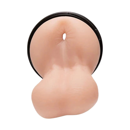 Anal entrance with sculpted cheeks and moving balls detail