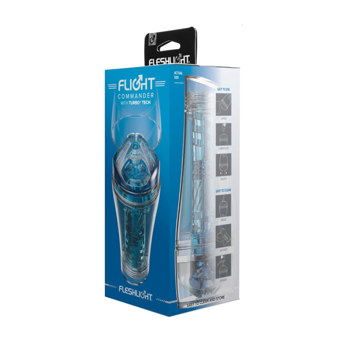 Fleshlight Flight Commander Masturbator retail packaging