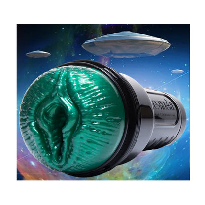 Fleshlight product with spaceship background
