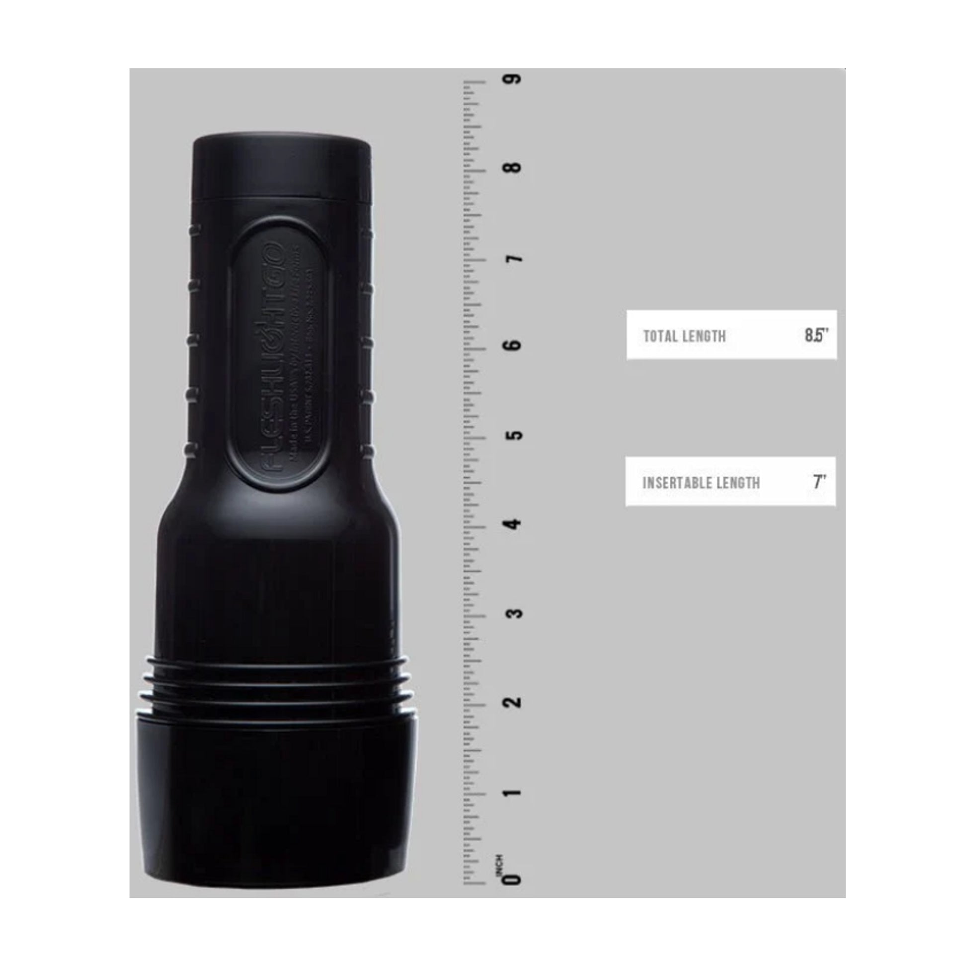 Fleshlight Go Surge Lady total and insertable length guide