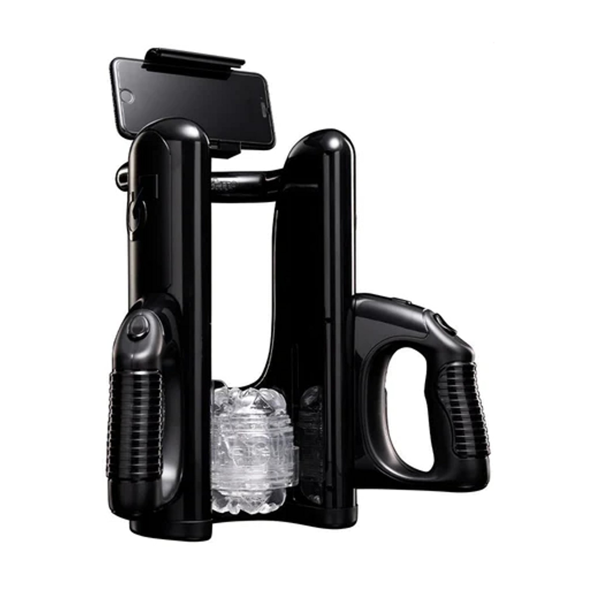 Quickshot Launch V2 stroking simulator angled side product view