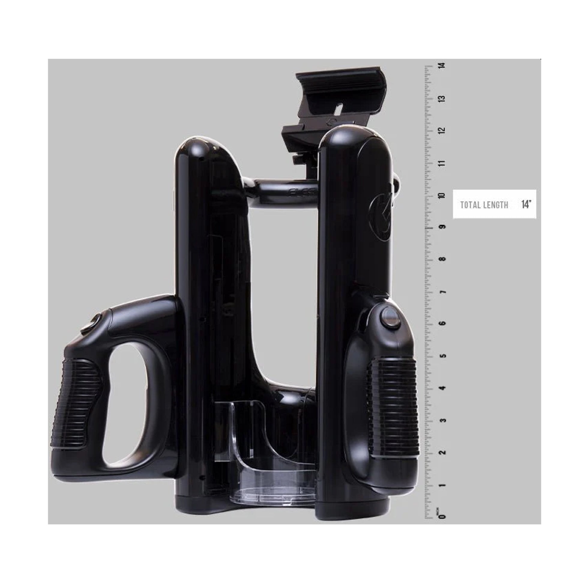 Quickshot Launch V2 stroking simulator measurement size guide image