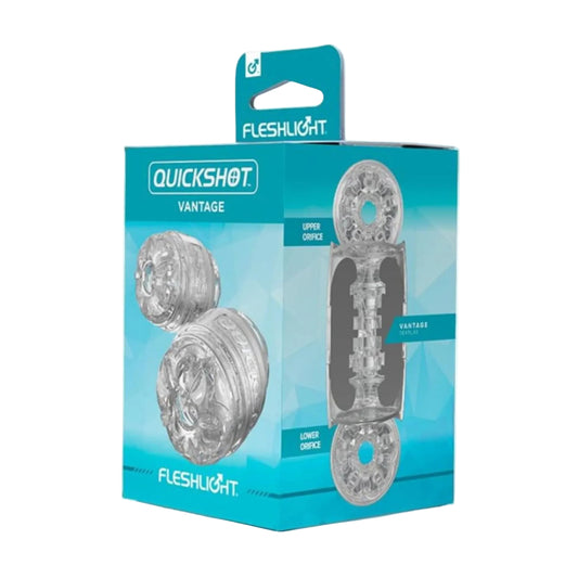 Fleshlight Quickshot Vantage Masturbator retail packaging