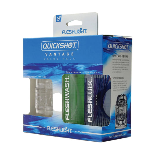 Fleshlight Quickshot Vantage Value Pack retail packaging