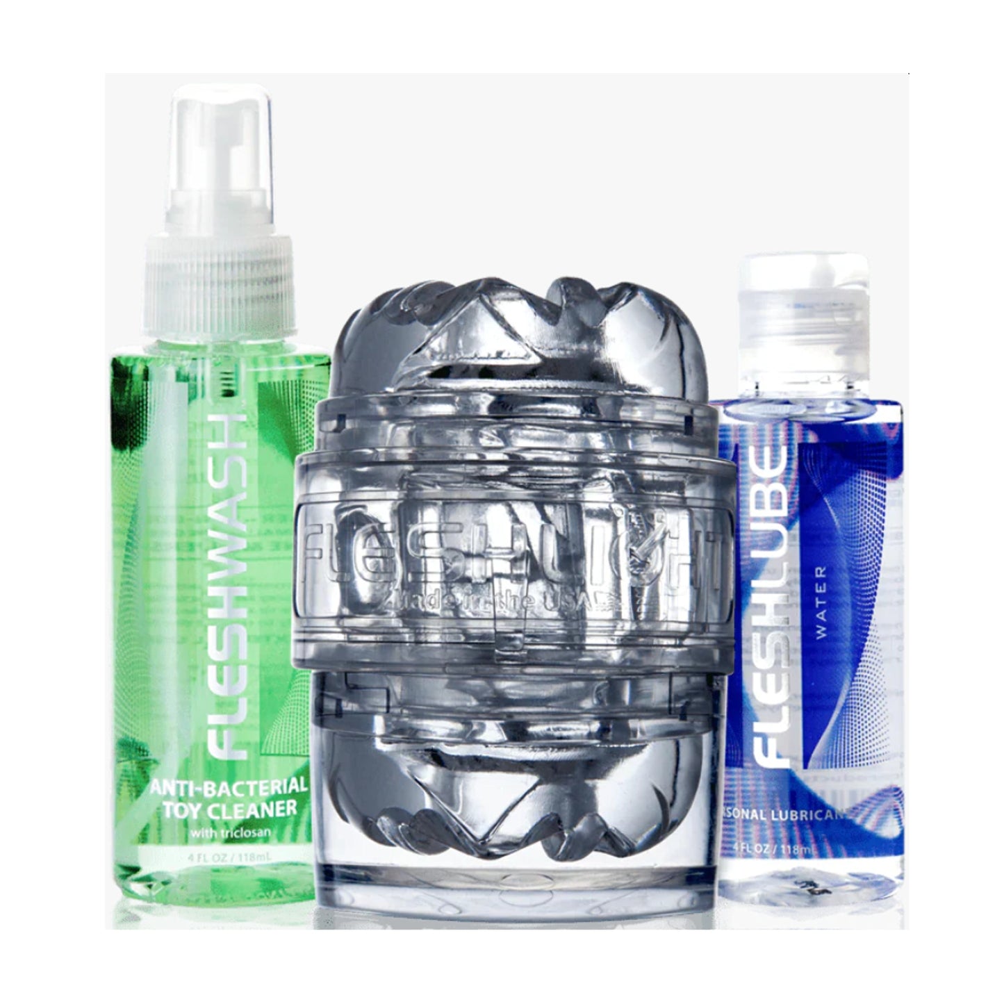 Fleshlight Quickshot Vantage with Fleshwash and Fleshlube