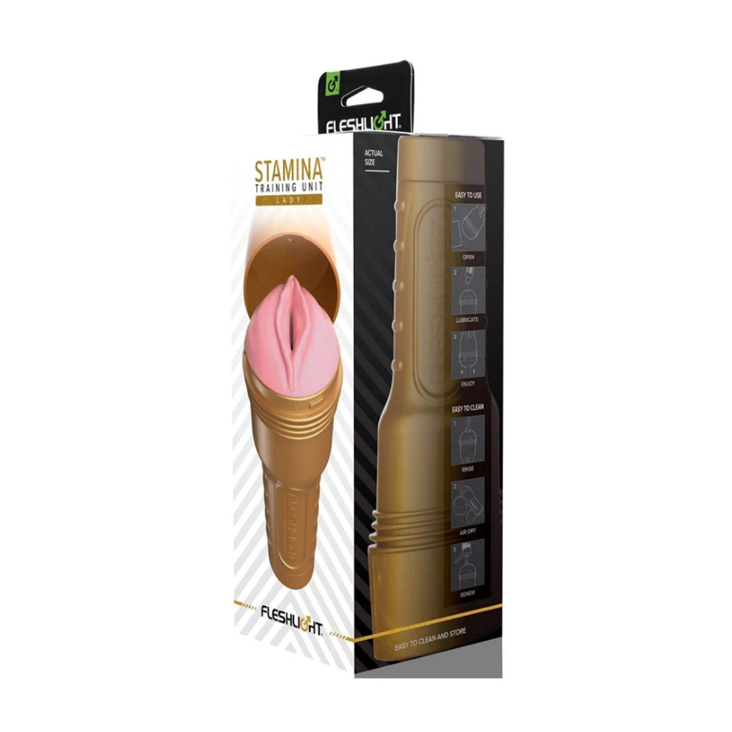 Fleshlight Stamina Training Unit Lady in retail packaging