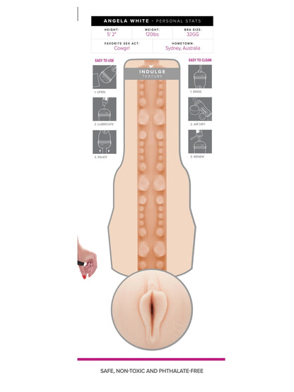 Fleshlight Girls Angela White - Indulge Texture