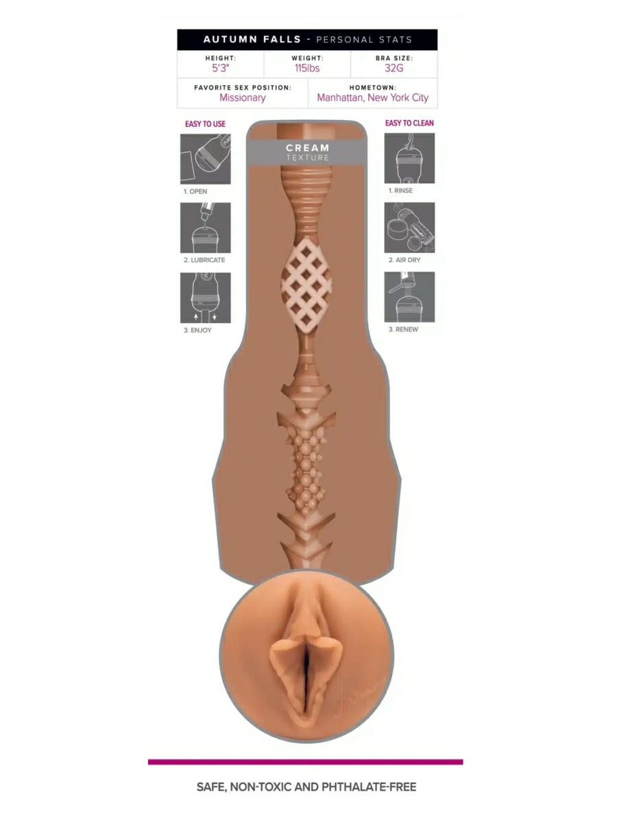 Fleshlight Girls Autumn Falls - Cream Texture