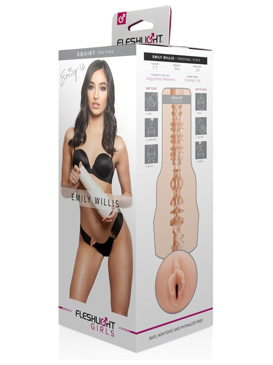 Fleshlight Girls Emily Willis - Squirt Texture
