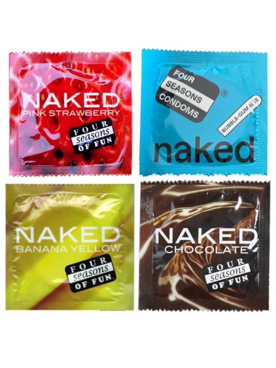 Four Seasons Naked Flavours Condom 6 Pack