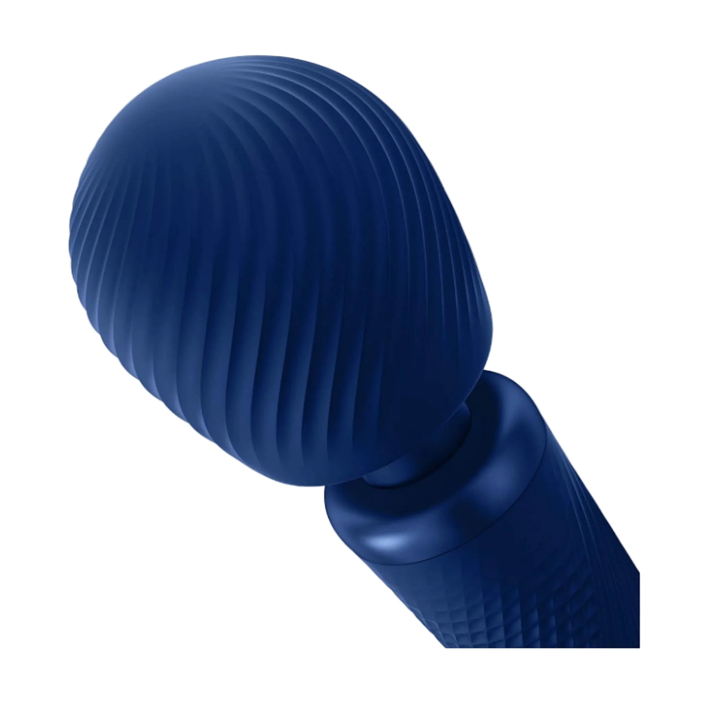 Textured silicone massage head close-up