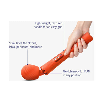Flexible neck and handle grip demonstration