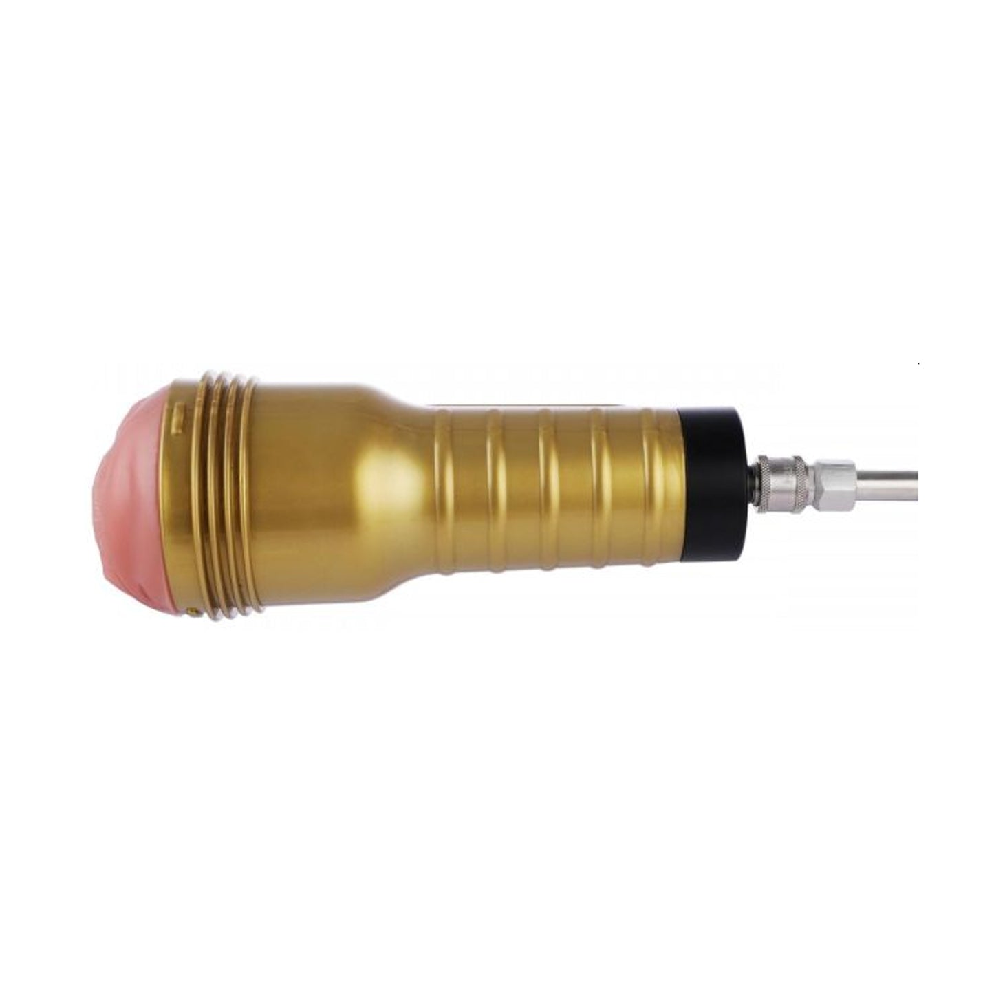 Fleshlight mounted to HiSmith machine using adaptor