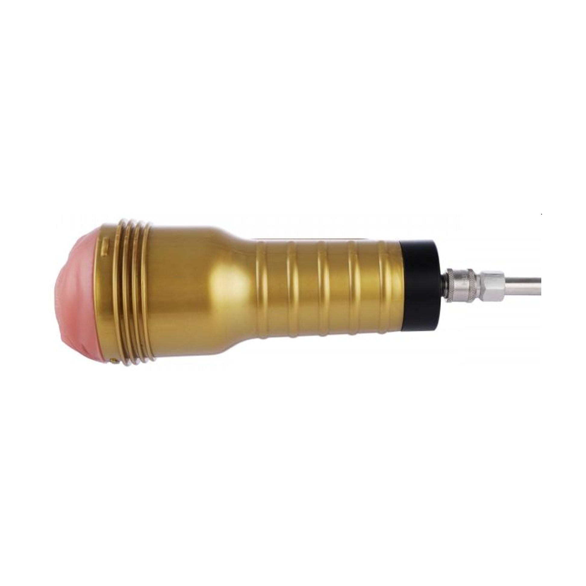 Fleshlight mounted to HiSmith machine using adaptor