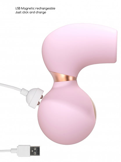 Pink Air Wave Vibrator with Charging Function