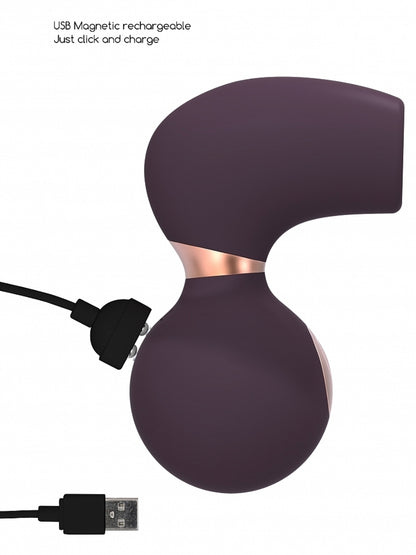Purple Air Wave Vibrator With Charging Function