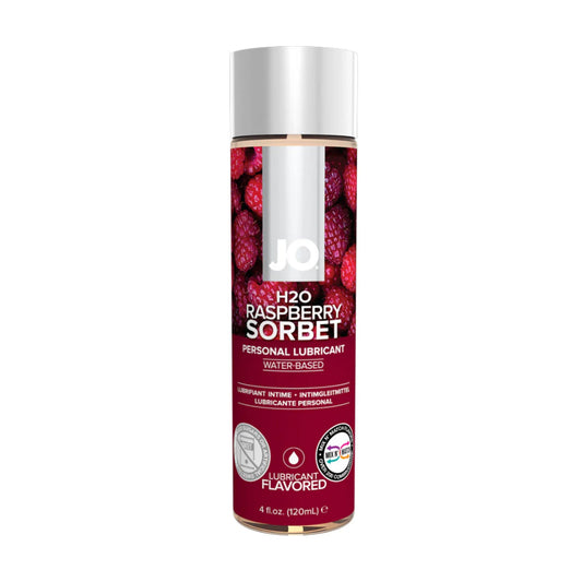JO H20 Raspberry Sorbet Water-based Lubricant 120ml retail packaging