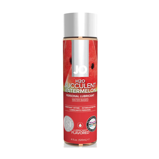 JO H2O Succulent Watermelon Water-based Lubricant 120ml retail packaging