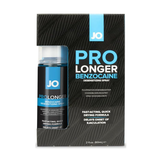 JO Prolonger Benzocaine Desensitizing Spray 60ml retail packaging 