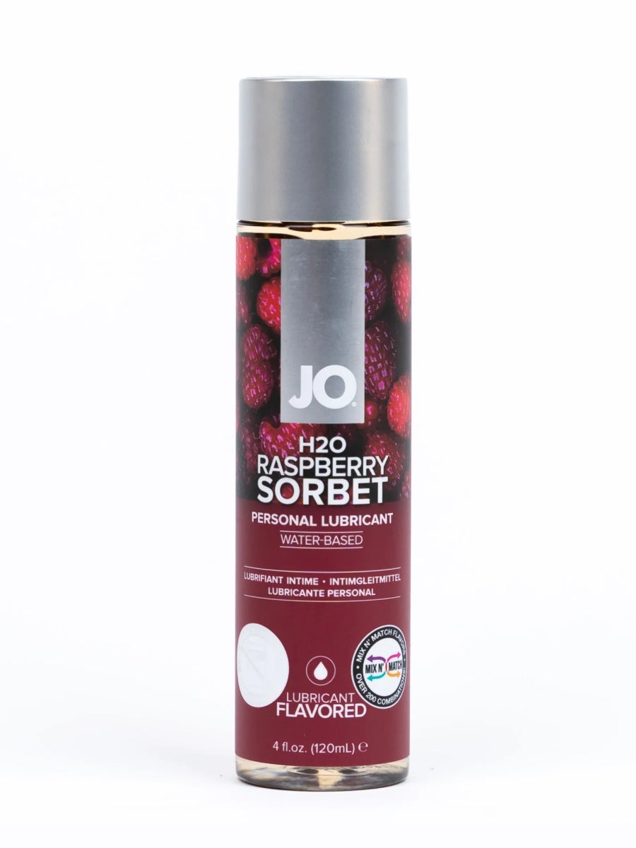 JO H20 Raspberry Sorbet Water Based Lubricant 120ml