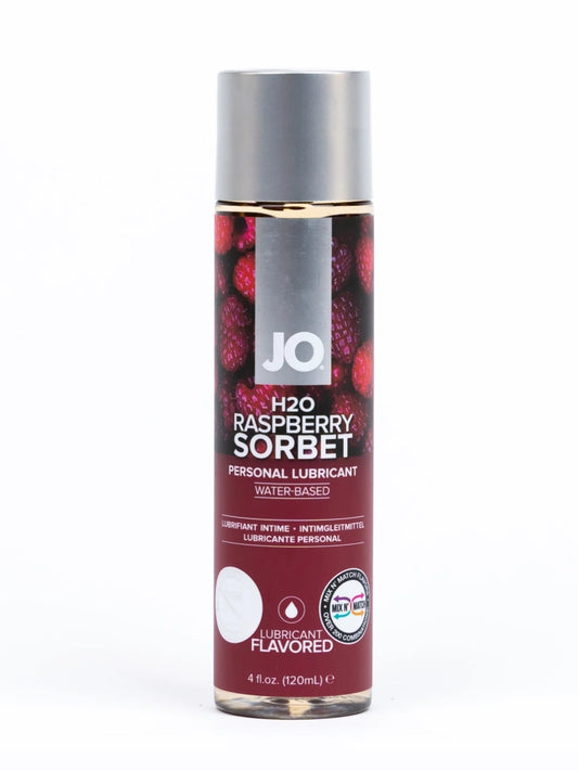 JO H20 Raspberry Sorbet Water Based Lubricant 120ml