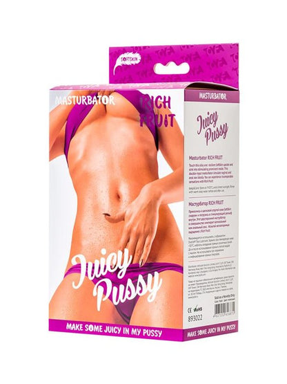 Toyfa Juicy Pussy Rich Fruit Double Ended Masturbator