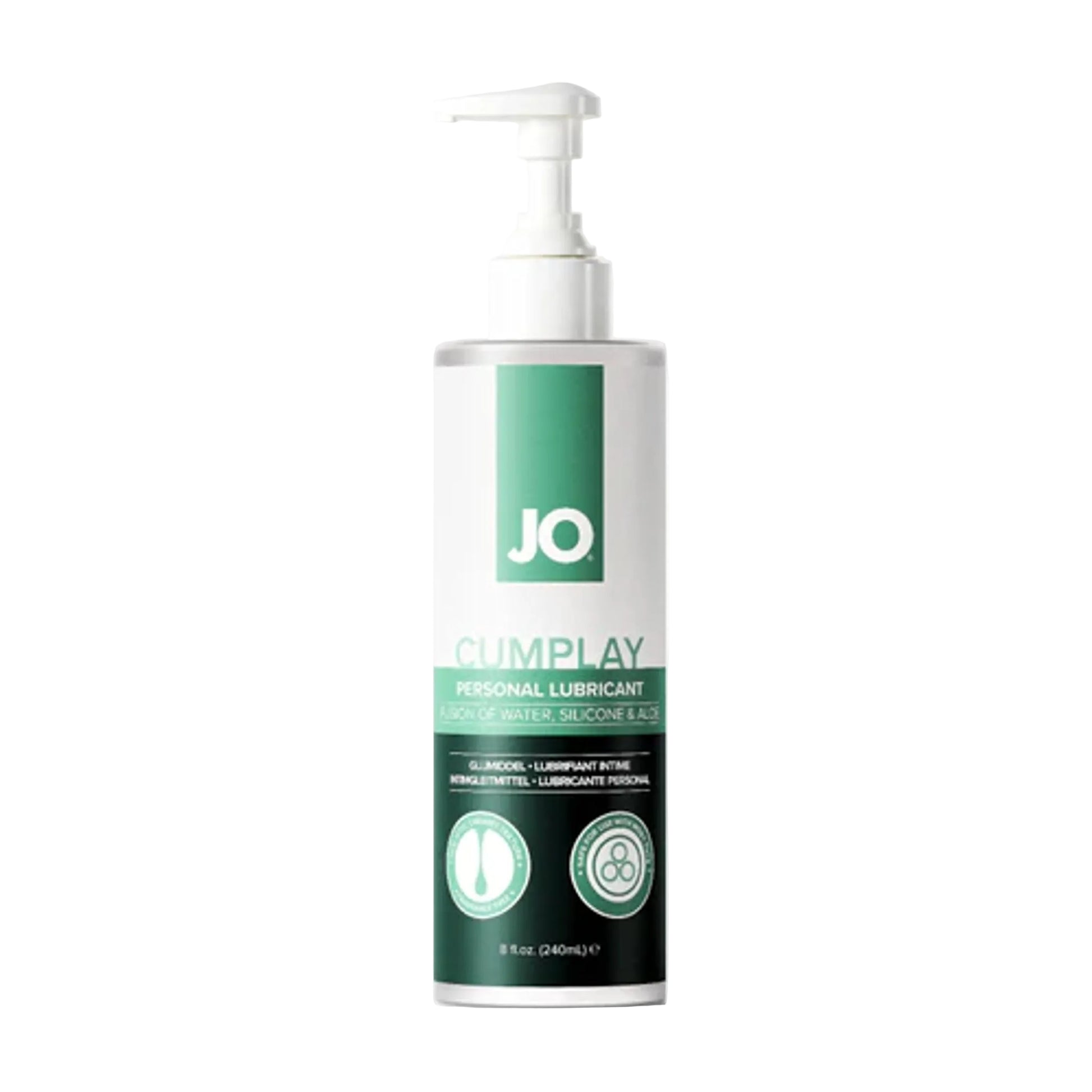 JO Cumplay Hybrid Lubricant 240ml retail packaging