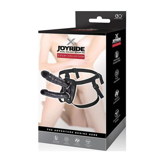 Joyride Dual Delight Strap-On 2 Play Collection retail packaging