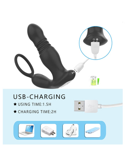 Luxe-AF Core Rex Thrusting Prostate Massager