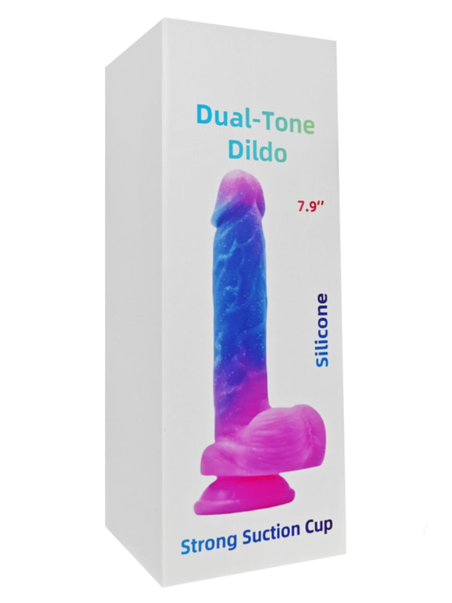 Luxe-AF Crave Fusion 8 Inch Silicone Dildo