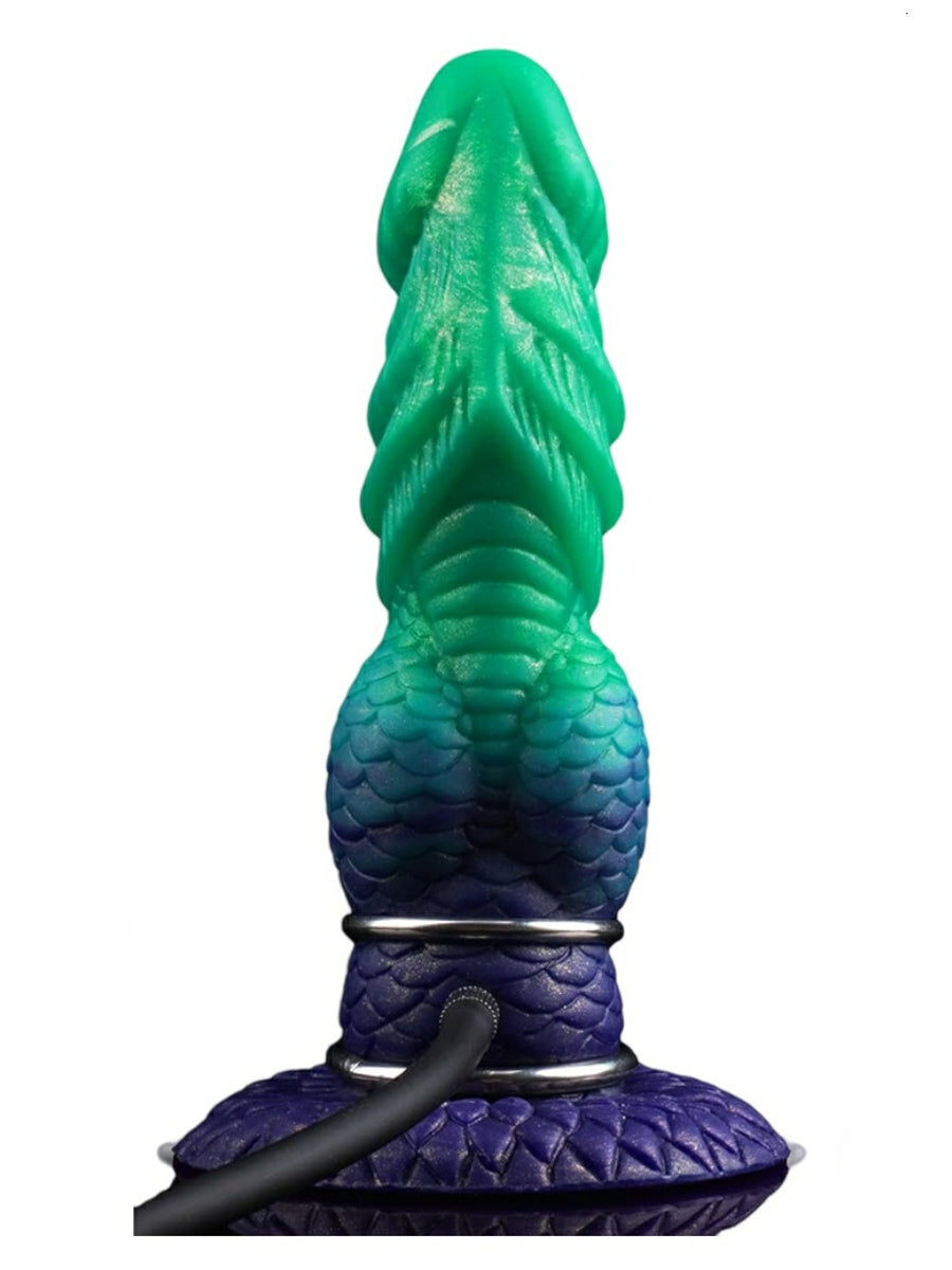 Girthzilla7.5" Inflatable Silicone Dildo