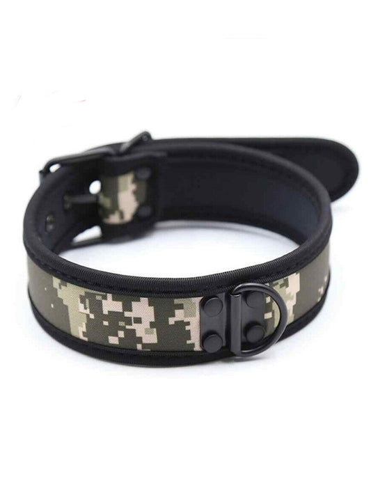 Neoprene Collar Camo Print