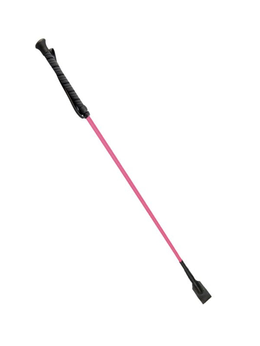 Love In Leather Classic Riding Crop Pink