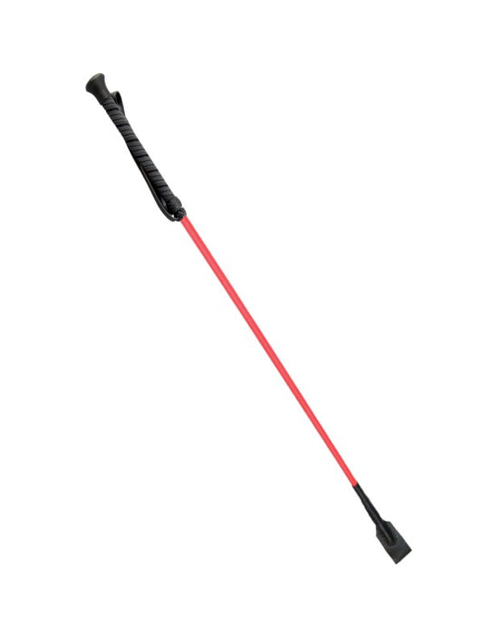 Love In Leather Classic Riding Crop Red