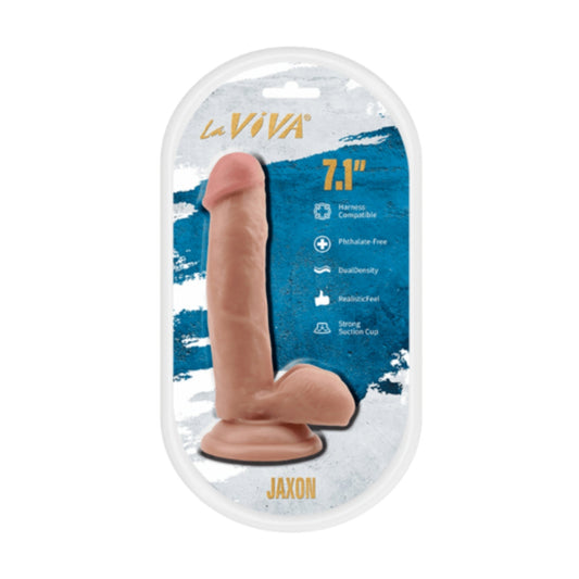 LaViva Jaxon 7.1 Inch Dildo in retail packaging