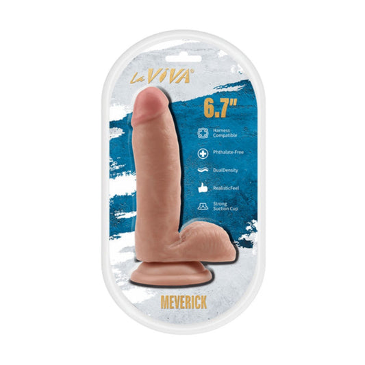 LaViva Maverick 6.7 Inch Dildo in retail packaging