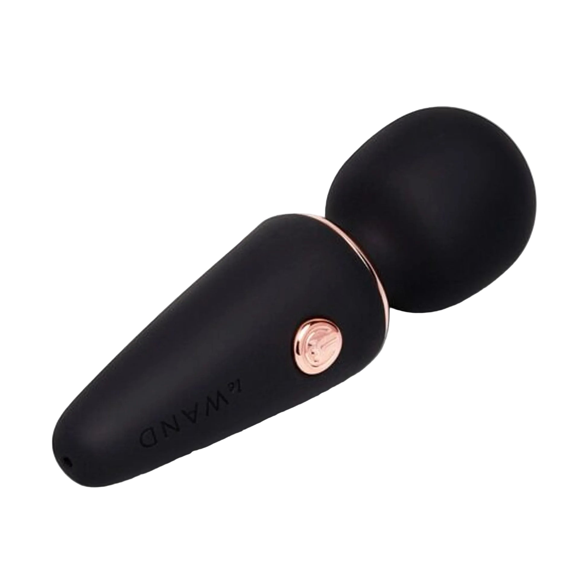 Compact black mini wand side view