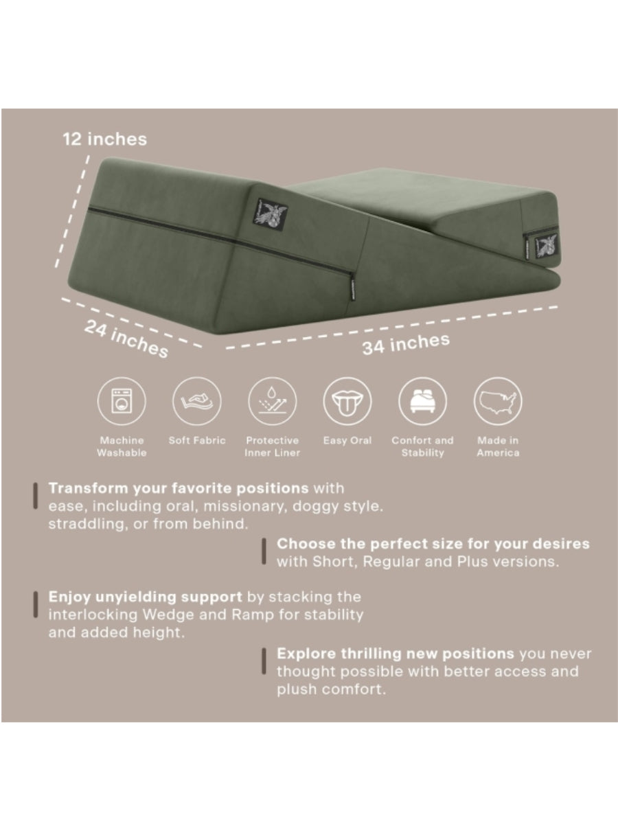 Liberator Bedroom Adventure Gear Regular Wedge Ramp Combo Red