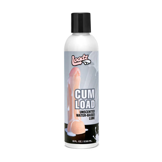 Loadz Cum Load Unscented Water-based Lubricant 236ml retail packaging