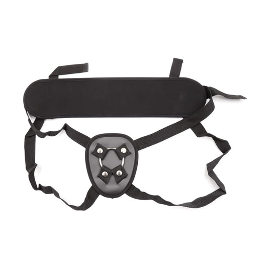 Love In Leather Back Support Strap On Harness Front View