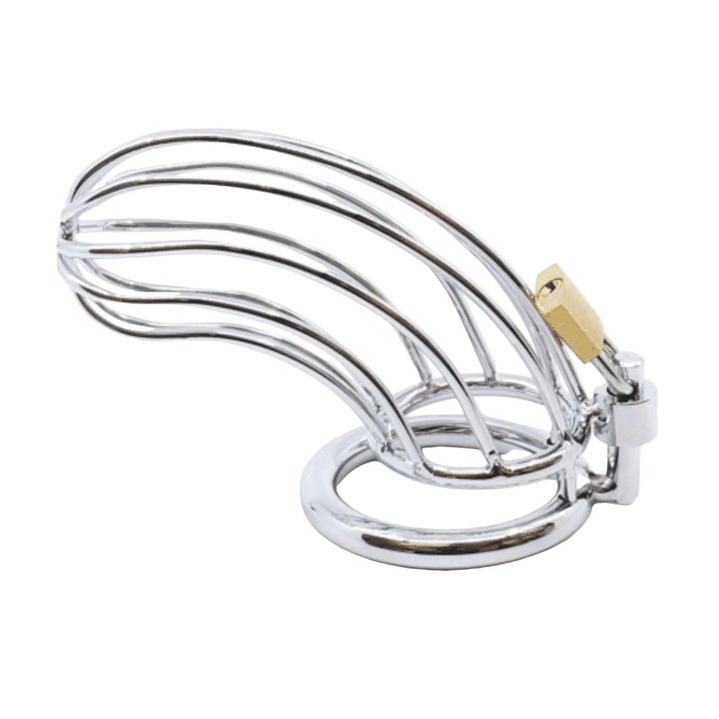 Love In Leather Birdcage Cock Cage 50mm left side view