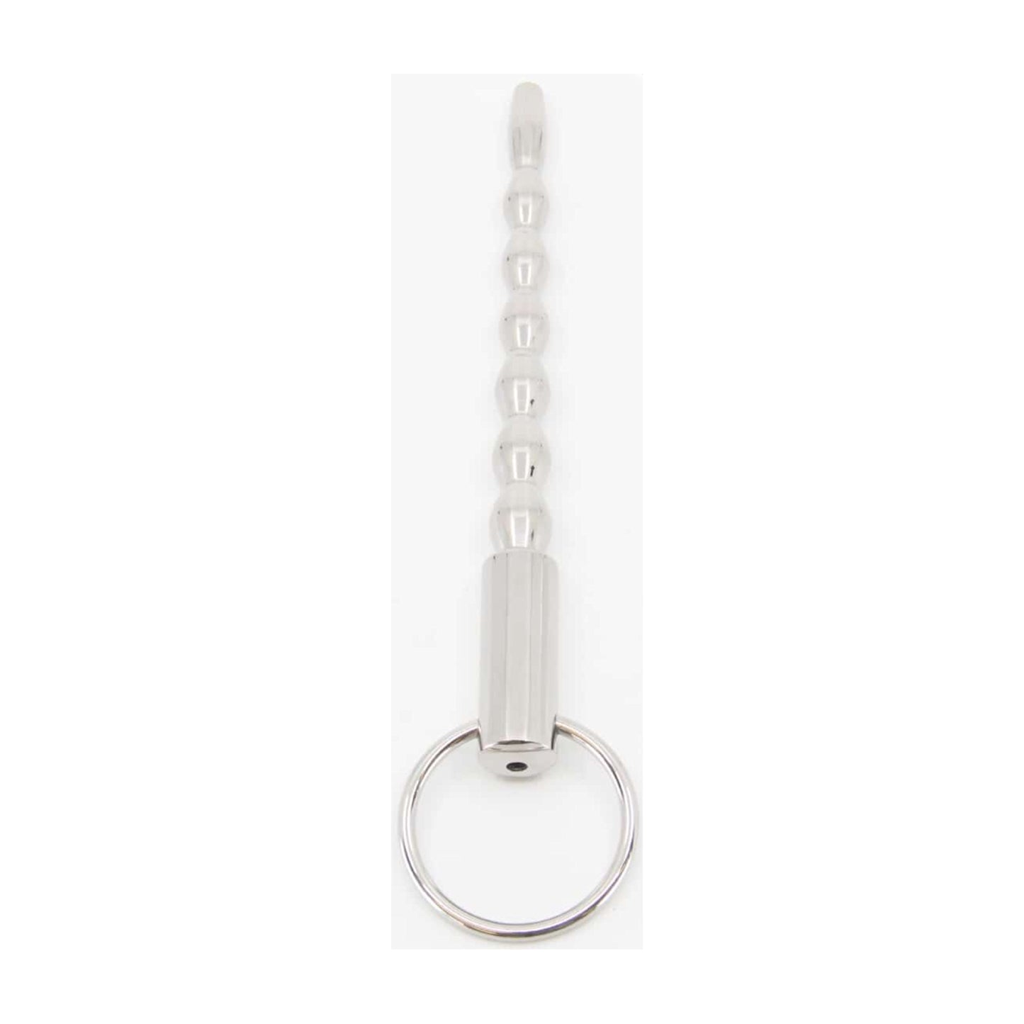 Reverse view of the hollow stainless steel sound with integrated safety ring