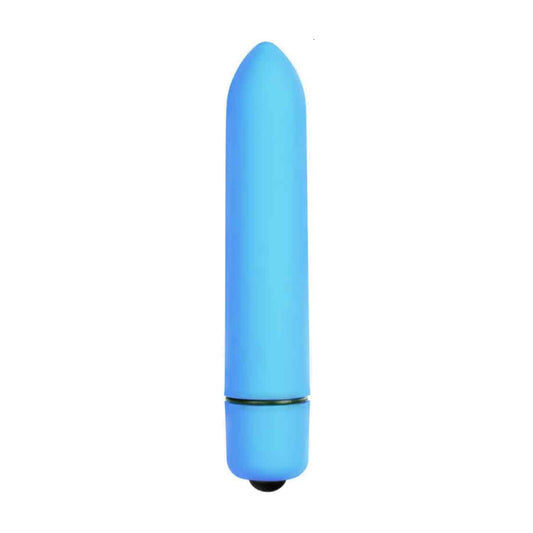 Love In Leather Vibrating Bullet Blue product view