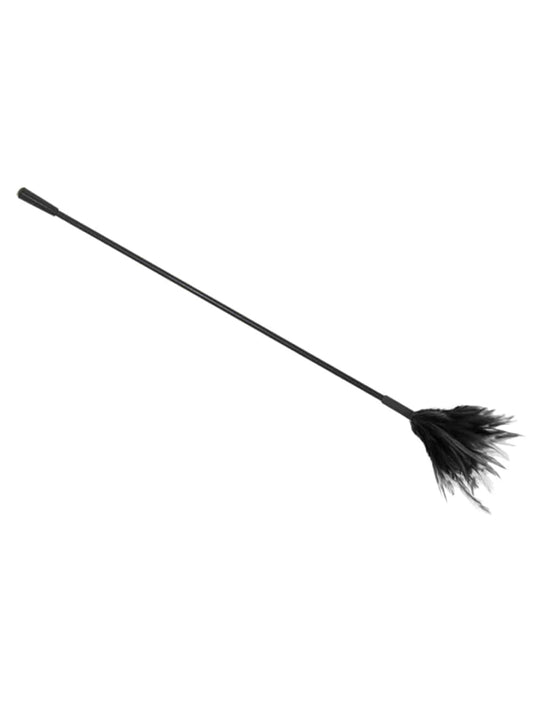 Love In Leather 50cm Feather Tickler Black