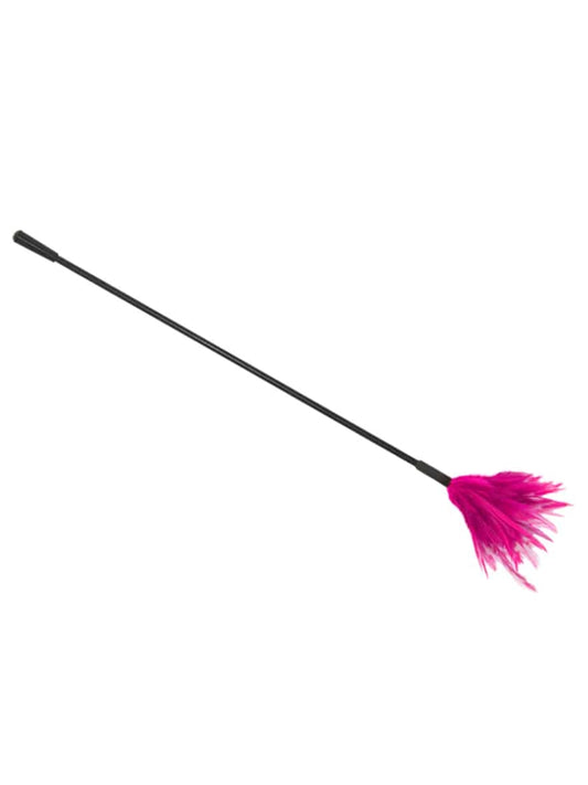 Love In Leather 50cm Feather Tickler Pink