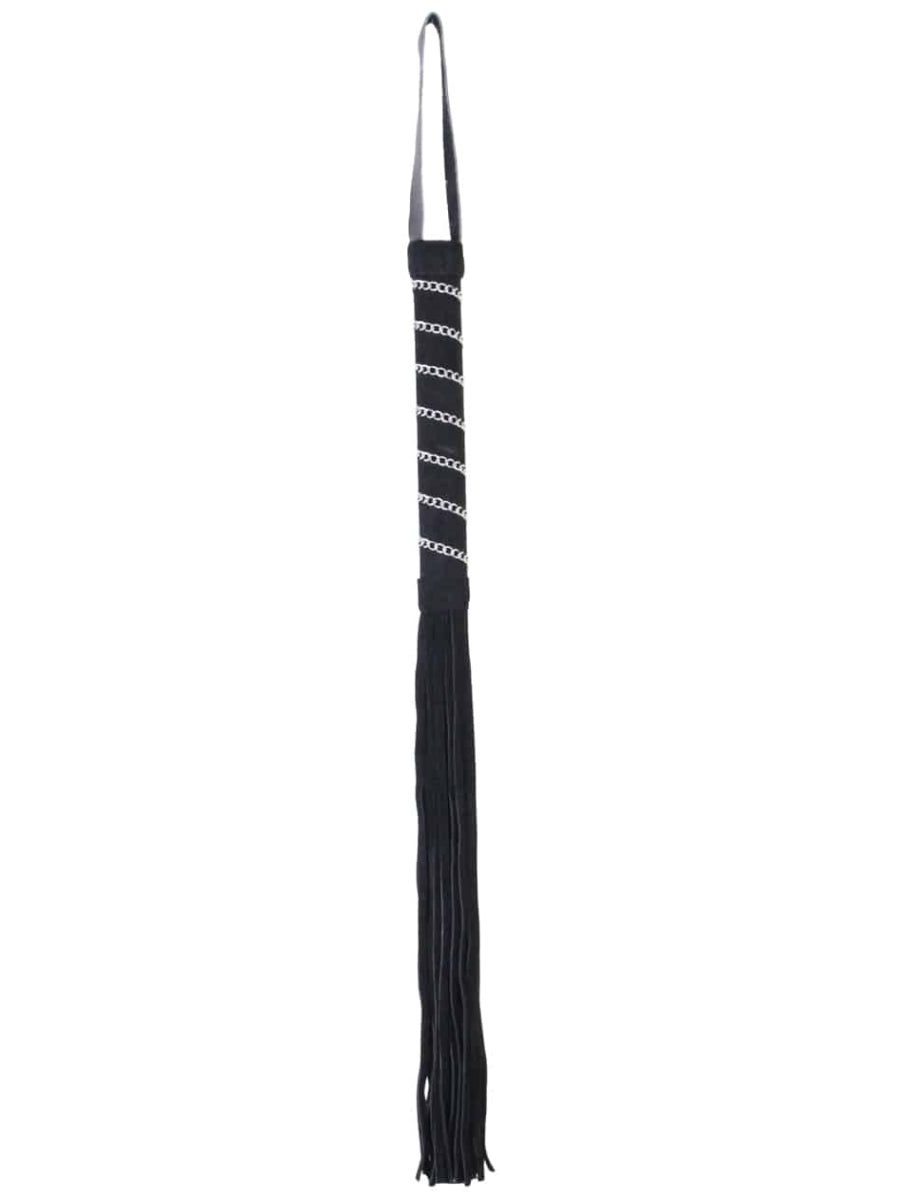 Love In Leather Chain Suede Flogger