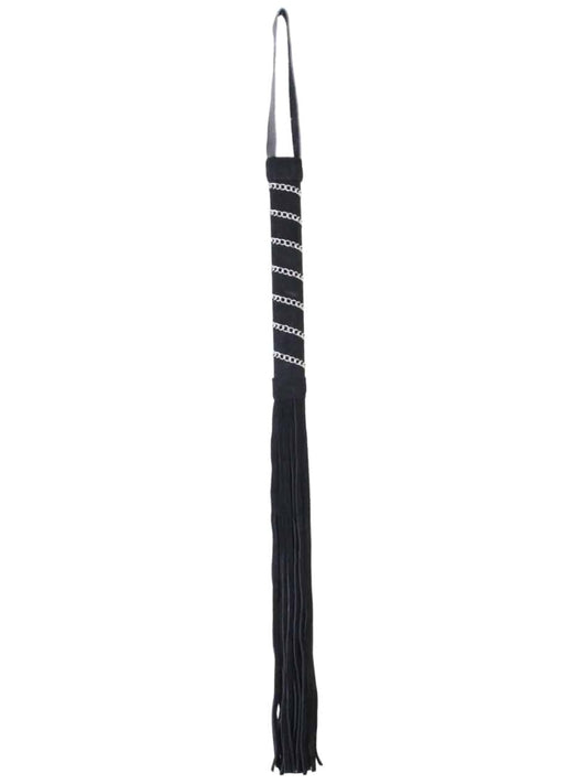 Love In Leather Chain Suede Flogger