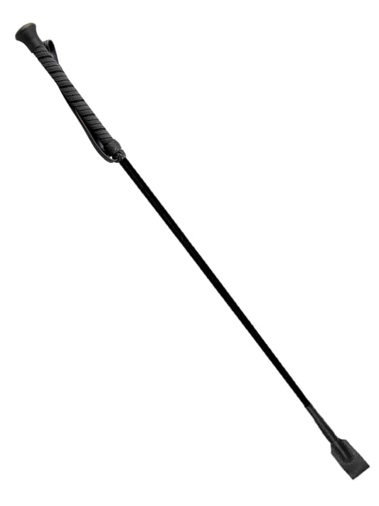Love In Leather Classic Riding Crop Black
