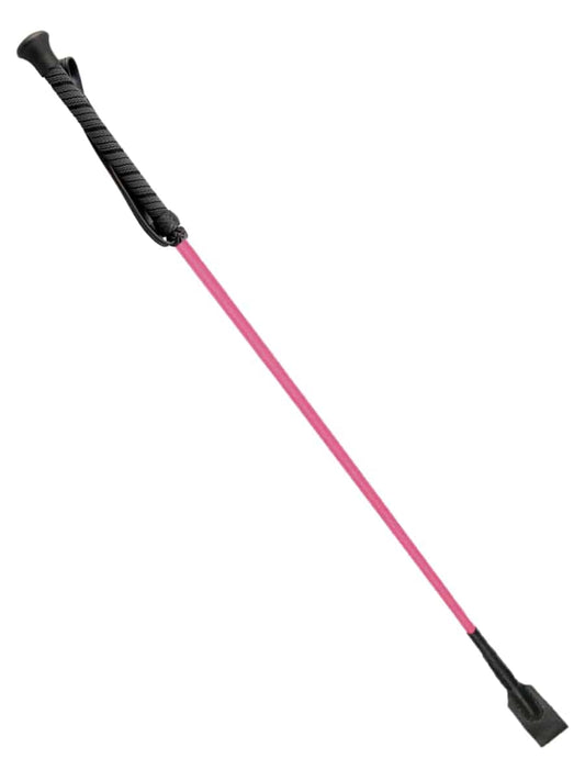 Love In Leather Classic Riding Crop Pink