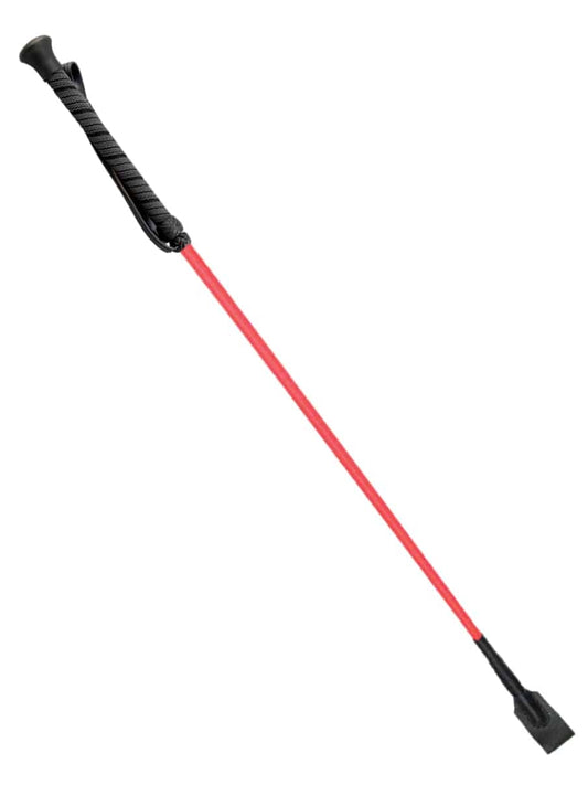 Love In Leather Classic Riding Crop Red